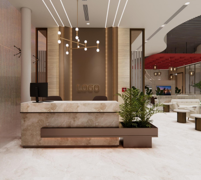 Corporate office interior